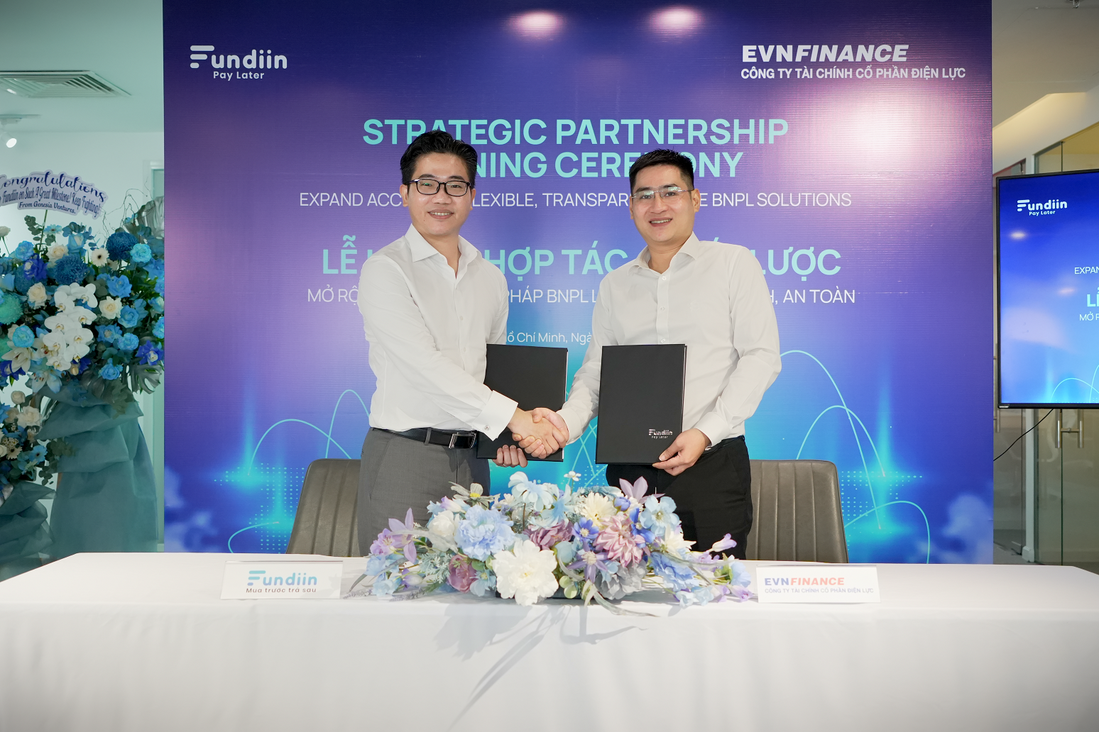 EVNFinance và Fundiin cùng hành động mở rộng cơ hội tài chính tiêu dùng an toàn