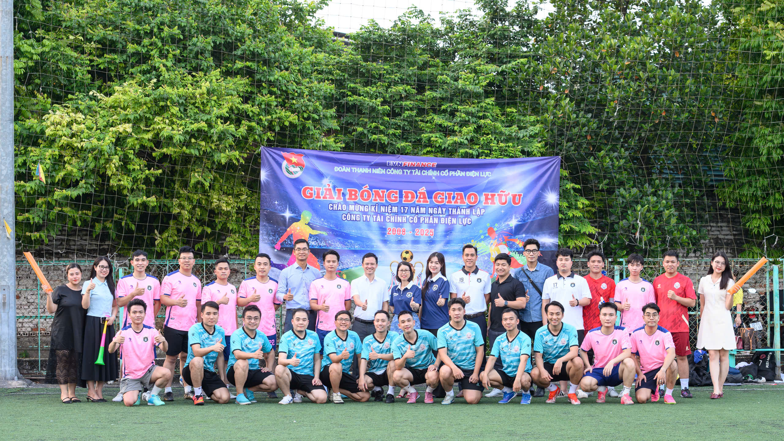 Giải bóng đá giao hữu nội bộ EVF Cup 2025